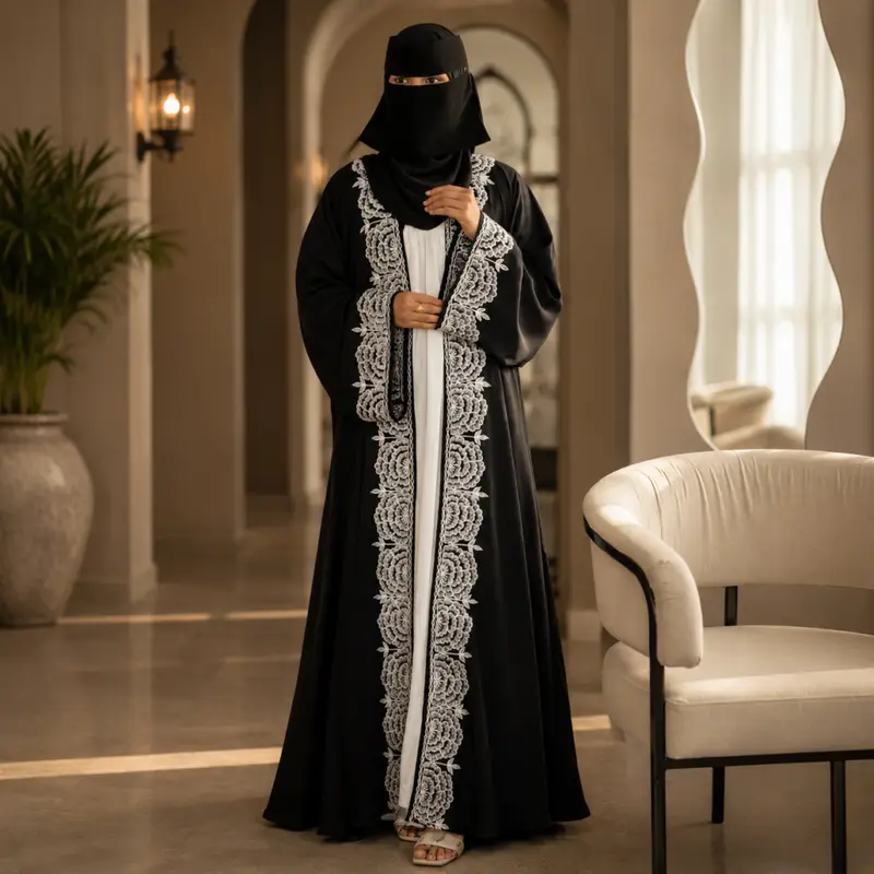 Premium 100% Original Dubai Fabric Embroidered